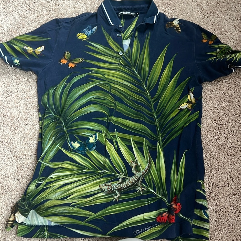 Dolce And Gabbana Collar Shirt